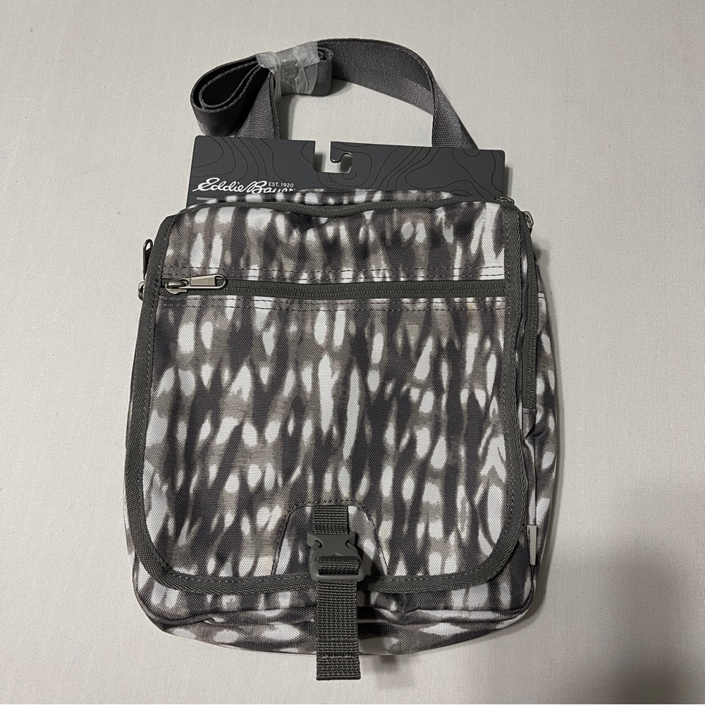 EDDIE BAUER Connect Tech Travel Bag with Adjustable Strap unisex ~ NWT